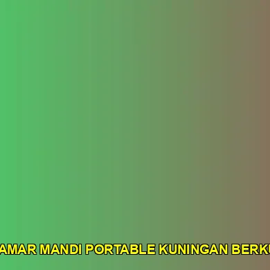Sewa Kamar Mandi Portable Kuningan